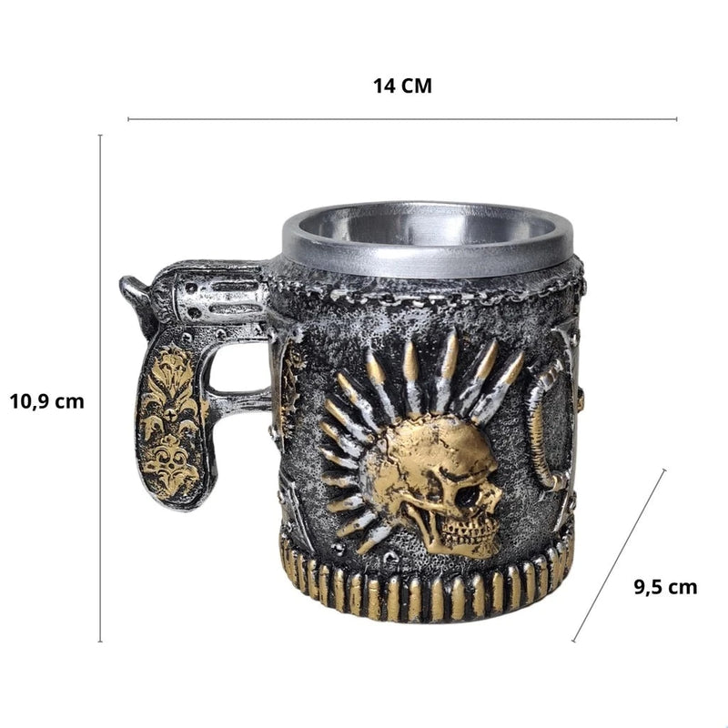 Caneca Caveira Chopp