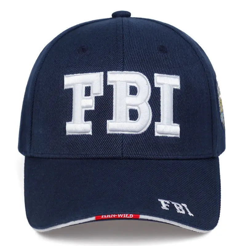 Boné Tático com Bordado FBI