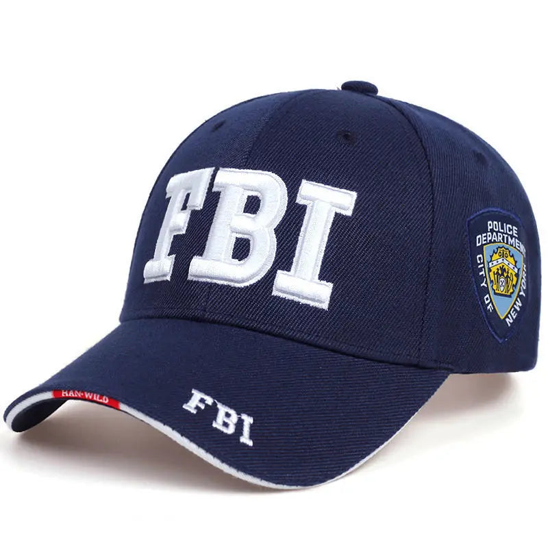 Boné Tático com Bordado FBI