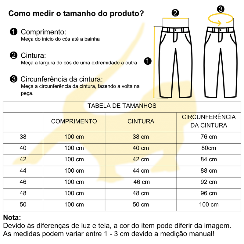 Calça Tática Padrão Militar Operacional