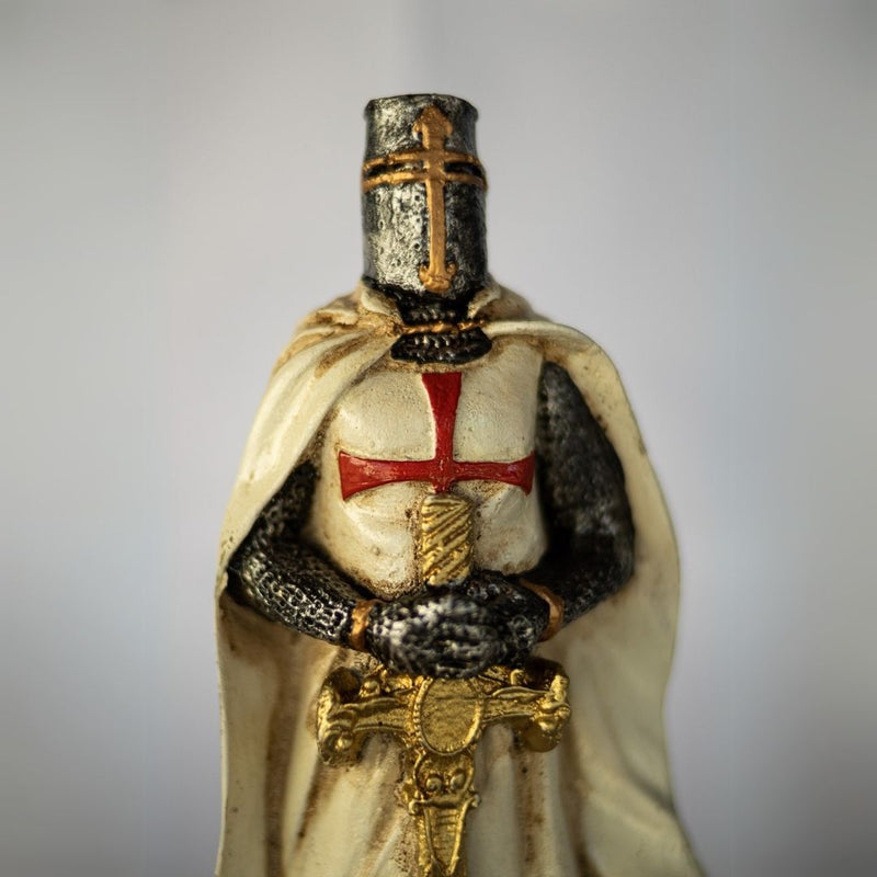 Boneco Medieval Cavaleiro Templário