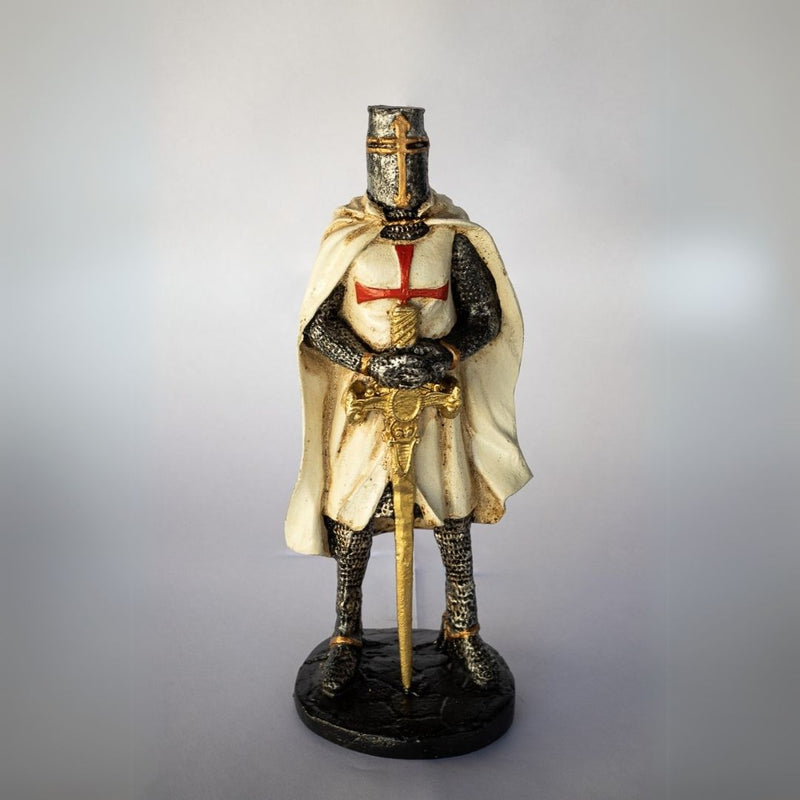 Boneco Medieval Cavaleiro Templário