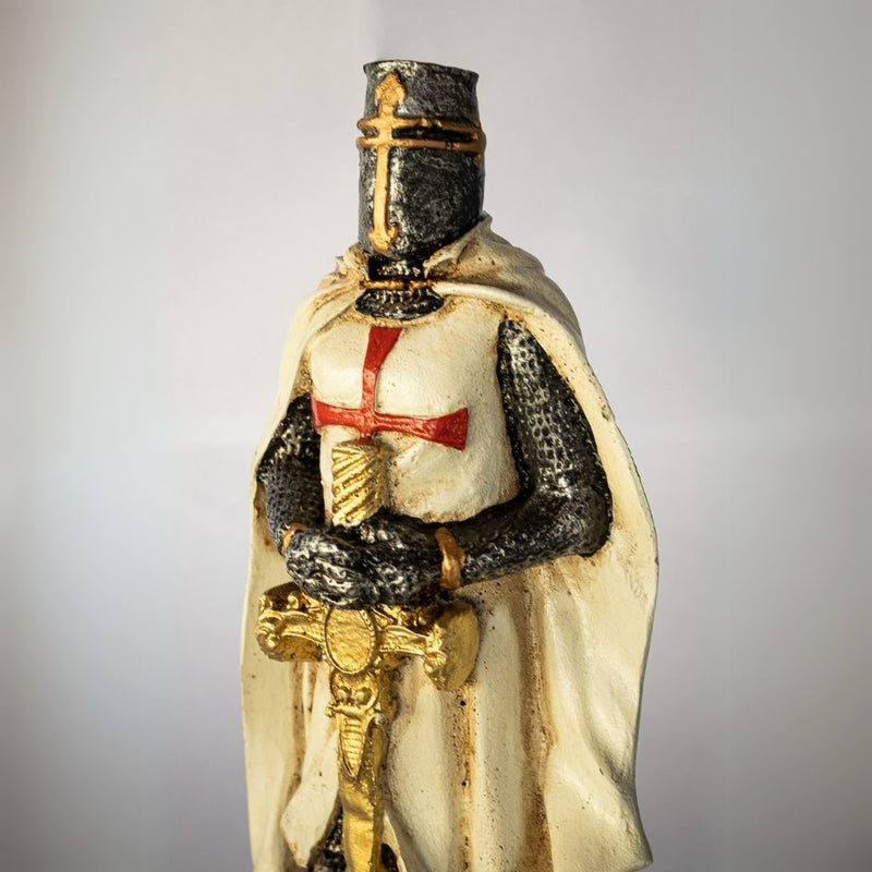 Boneco Medieval Cavaleiro Templário