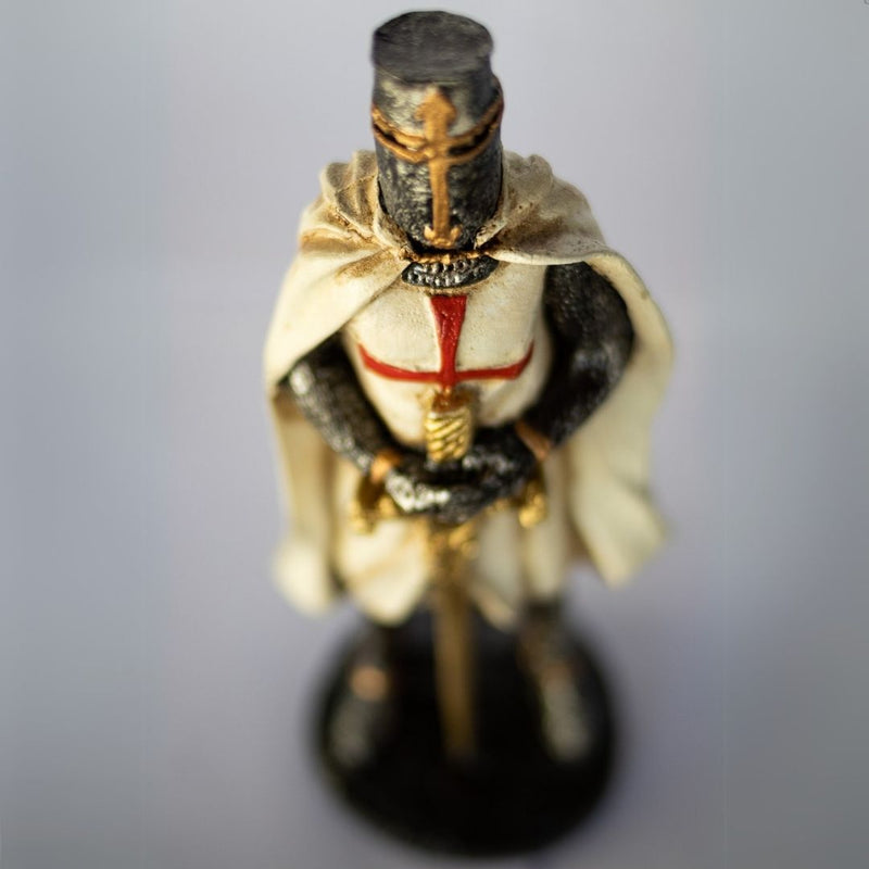 Boneco Medieval Cavaleiro Templário