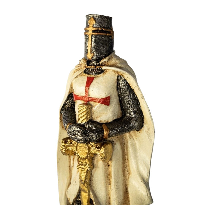 Boneco Medieval Cavaleiro Templário