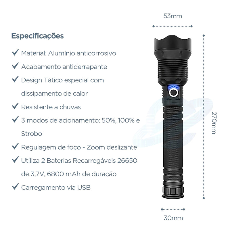 Lanterna Tática P90