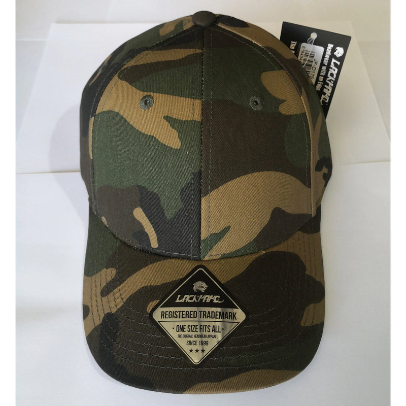 Boné Aba Curva Camuflado Militar