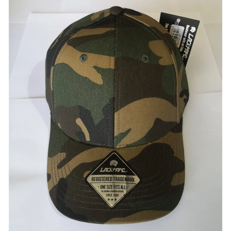 Boné Aba Curva Camuflado Militar