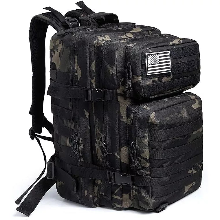 Mochila Tática Militar 50L (Molle Backpack)