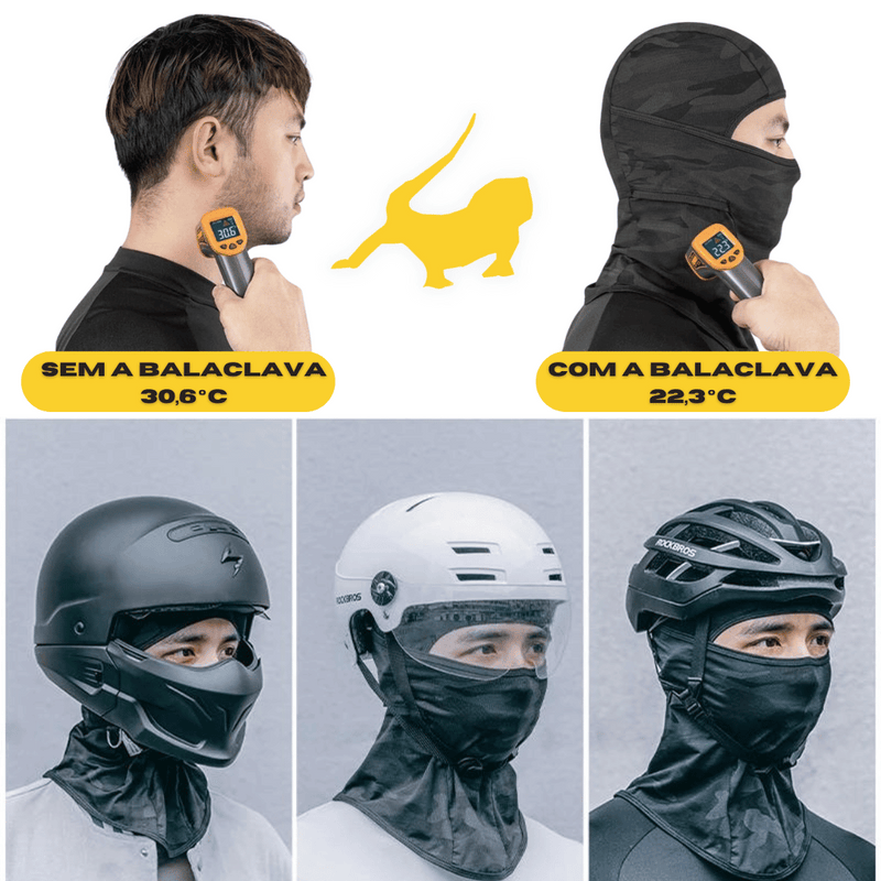 Touca Balaclava Tática Rockbros